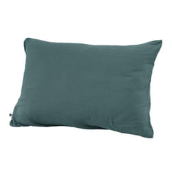 Altobuy 3663738593786 Taie d'oreiller Bleu 50 x 70 cm Coton