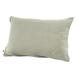 Ourea - Taie d'Oreiller 50x70cm Gaze de Coton Vert d'Eau - Vert