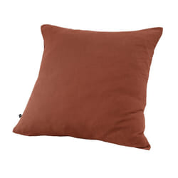 Altobuy - ourea - Taie d'Oreiller 60x60cm Gaze de Coton Terracotta - Rouge