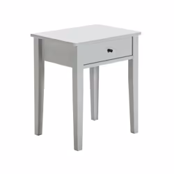 Altobuy 3663738595278, Table de chevet, Gris, 1 tiroir(s), Panneaux MDF, 460 mm, 360 mm