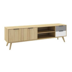 Altobuy 3663738595421 Support TV et centre de divertissement 2 tiroir(s)