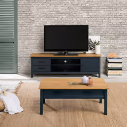 Altobuy 3663738595629 Support TV et centre de divertissement 2 tiroir(s)