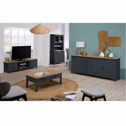 Altobuy 3663738595629 Support TV et centre de divertissement 2 tiroir(s) - Vue supplémentaire 5