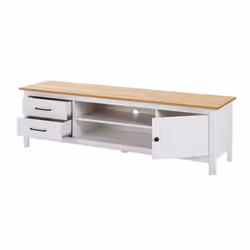 Altobuy 3663738595636 Support TV et centre de divertissement 2 tiroir(s) - Vue supplémentaire 4