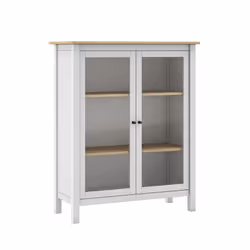 Altobuy 3663738595742, Bois, Blanc, 2 portes(s), 900 mm, 400 mm, 1100 mm