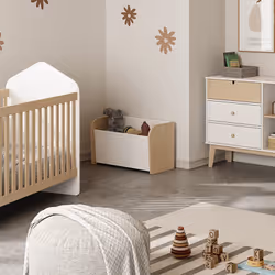 Altobuy 3663738595896 Boîte de rangement Bois Blanc
