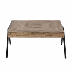 Altobuy 3663738596572 Table à café, latérale et de salon Table basse Forme rectangulaire
