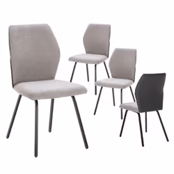 Altobuy 3663738596923, Tissu, Gris, Métal, Intérieure, Jasda, 470 mm