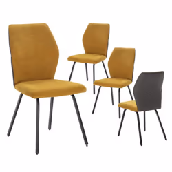 Altobuy 3663738596930, Tissu, Jaune, Métal, Intérieure, Jasda, 470 mm