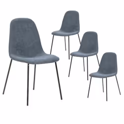 Altobuy 3663738597050, Tissu, Bleu, Métal, Intérieure, Marbie, 450 mm
