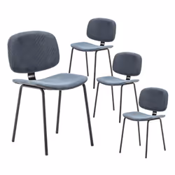 Altobuy 3663738597333, Tissu, Bleu, Métal, Intérieure, Gary, 440 mm