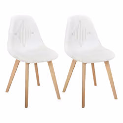 Altobuy 3663738598712, Tissu, Blanc, Bois, Intérieure, Rohan, 470 mm