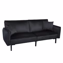 Altobuy 3663738599023, Noir, Velours, 1980 mm, 830 mm, 900 mm, 36 cm