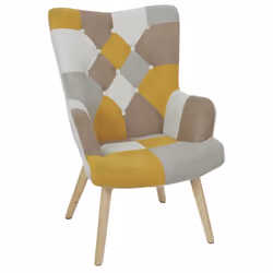Altobuy 3663738599146, Fauteuil, Tissu, Damas, 660 mm, 720 mm, 1000 mm