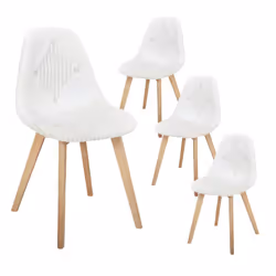 Altobuy 3663738599337, Tissu, Blanc, Bois, Intérieure, Rohan, 470 mm