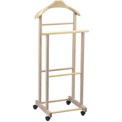 Altobuy - vitalis - Valet de Nuit Naturel sur Roulettes
