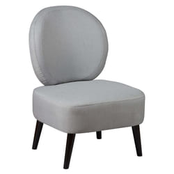 Altobuy - skalan - Fauteuil Crapaud Tissu Coloris Gris Souris - Gris