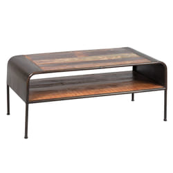 Altobuy 3663738804004 Table à café, latérale et de salon Table basse Forme rectangulaire