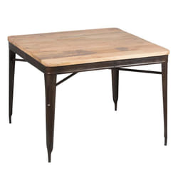 Altobuy 3663738804028 table de cuisine et de salle à manger Maison Forme carrée