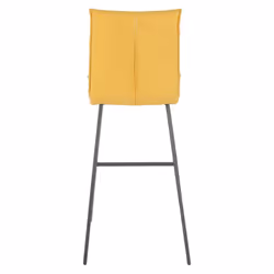 Altobuy - lagos - Lot de 4 Tabourets Jaunes Hauteur H65cm - Jaune - Vue supplémentaire 5