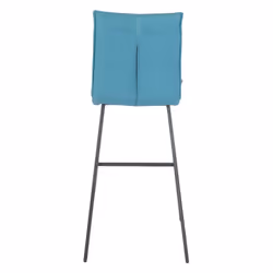 LAGOS - Lot de 4 Tabourets Bleus Hauteur H65cm - Vue supplémentaire 5