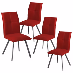 Altobuy 3663738804196, Coton, Rouge, Métal, Métal, Intérieure, Bispo