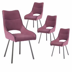 Altobuy 3663738804295, Coton, Violet, Métal, Métal, Intérieure, Amado