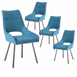 Altobuy 3663738804325, Coton, Bleu, Métal, Métal, Intérieure, Amado