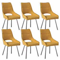 Altobuy 3663738804363, Coton, Jaune, Métal, Métal, Intérieure, Amado