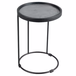 Altobuy 3663738805230, Table basse, Forme arrondie, Gris