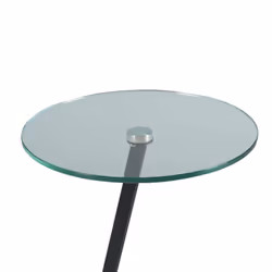 Altobuy 3663738805285 Table à café, latérale et de salon Table basse Forme arrondie