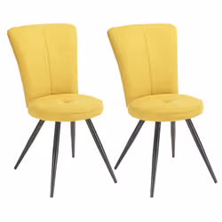 Altobuy 3663738805360, Polyester, Jaune, Métal, Métal, Intérieure, Paril