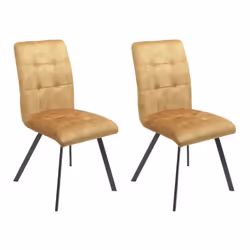 Altobuy 3663738805469, Polyester, Jaune, Métal, Métal, Intérieure, John