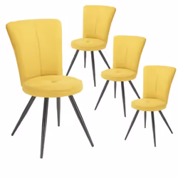 Altobuy 3663738805957, Polyester, Jaune, Métal, Métal, Intérieure, Paril