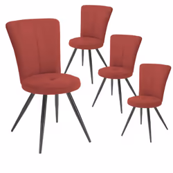 Altobuy 3663738805964, Polyester, Rouge, Métal, Métal, Intérieure, Paril