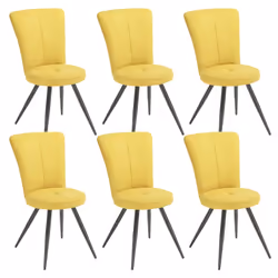 Altobuy 3663738806220, Polyester, Jaune, Métal, Métal, Intérieure, Paril