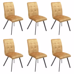 Altobuy 3663738806329, Polyester, Jaune, Métal, Métal, Intérieure, John
