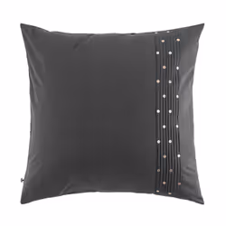 Altobuy 3663738808262, Gris, Charbon de bois, Coton, Adulte, Polly, Inde, 63 x 63 cm