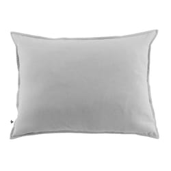 Altobuy - hedda - Taie d'Oreiller 50x70cm Flanelle de Coton Coloris Brume - Gris
