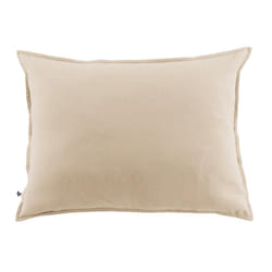 HEDDA - Taie d'Oreiller 50x70cm Flanelle de Coton Coloris Sable