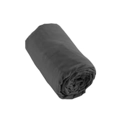 Altobuy - hedda - Drap Housse 160x200cm Flanelle de Coton Coloris Orage - Gris