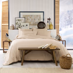 Altobuy 3663738809696 housse de couette Gris Coton 200 x 200 cm