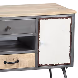 Altobuy STAHL Support TV et centre de divertissement 4 tiroir(s) - Vue supplémentaire 2