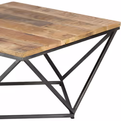Altobuy 3663738822053 Table à café, latérale et de salon Table basse Forme carrée