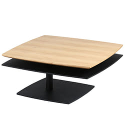 Altobuy 3663738822985 Table à café, latérale et de salon Table basse Forme carrée