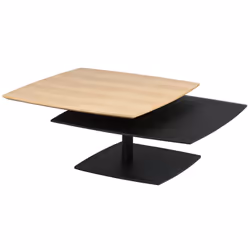 Altobuy 3663738822985 Table à café, latérale et de salon Table basse Forme carrée