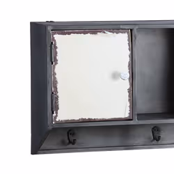 Altobuy - stahl - Portemanteau Mural - Gris