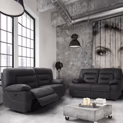 Altobuy 3663738824019 canapé 2 siège(s) Gris
