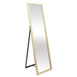 Miroir sur Pied Doré 124 cm