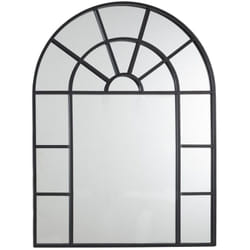 Miroir Fenêtre Métal Noir 60x80 cm